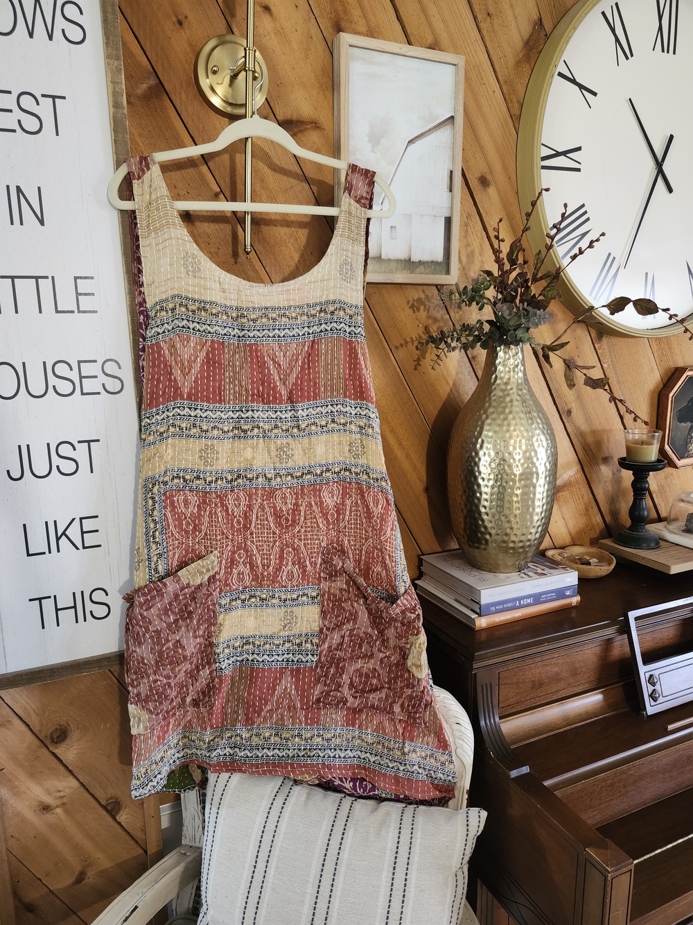 Kantha Bae Apron Dress